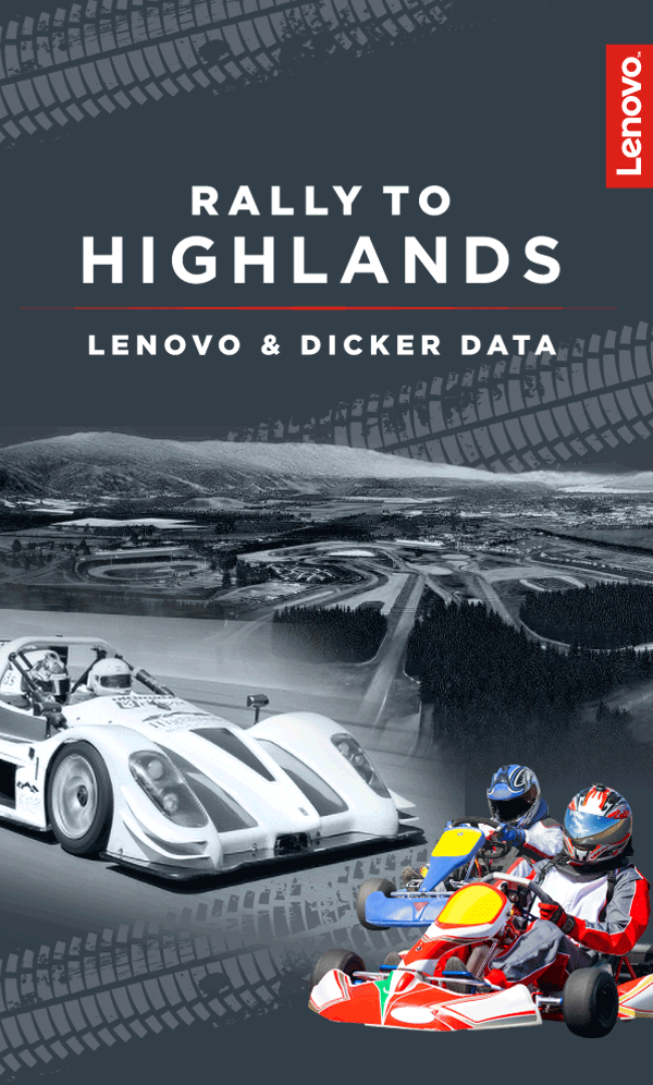 Rally to Highlands with Lenovo & Dicker Data